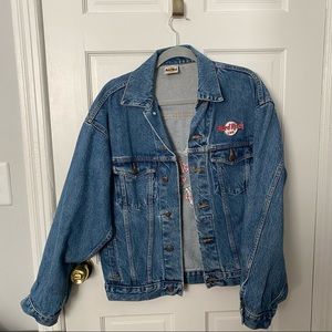Vintage hard rock Café Jean jacket